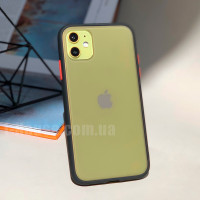 Чохол Gingle Series Case на iPhone 11 (Black Red)