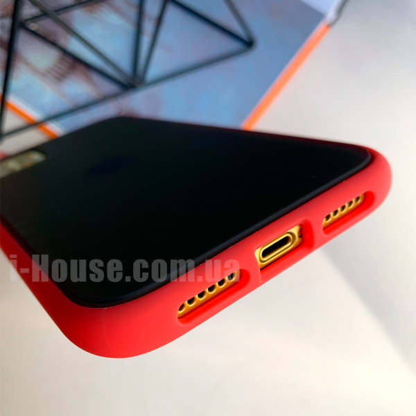 Чехол Gingle Series Case на iPhone 11 (Red Black)