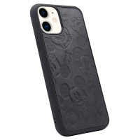 Чохол накладка MyTouch для iPhone 11 Mickey Mouse Faux Leather (Black)