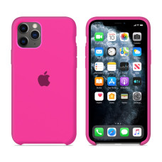 Чехол для iPhone 11 Pro Silicone Case (Electric Pink) OEM