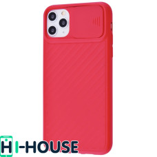 Чохол для iPhone 11 Pro CamShield (зі шторкою для захисту камери) TPU (Red)