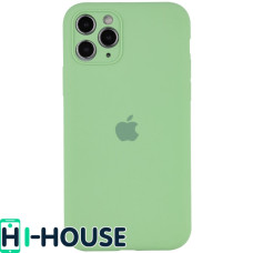 Чохол для iPhone 11 Pro Silicone Case Full Camera Protection (Spearmint)