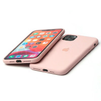 Чехол Silicone Case Full для iPhone 11 Pro (Pink Sand)