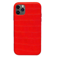 Чехол на iPhone 11 Pro Leather Case Full (Red)