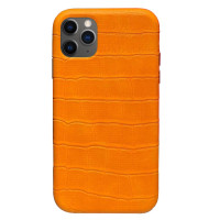 Чохол на iPhone 11 Pro Leather Case Full (Yellow)