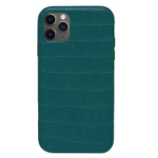 Чехол на iPhone 11 Pro Leather Case Full (Green)