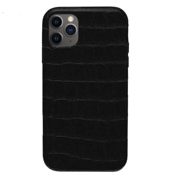 Чехол на iPhone 11 Pro Leather Case Full (Black)