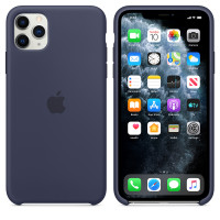 Чехол для iPhone 11 Pro Silicone Case (Midnight Blue) OEM