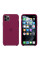 Чехол для iPhone 11 Pro Max Silicone Case (Rose Red) OEM