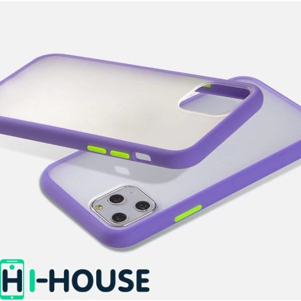 Чехол Gingle Series Case на iPhone 11 Pro Max (Purple Green)