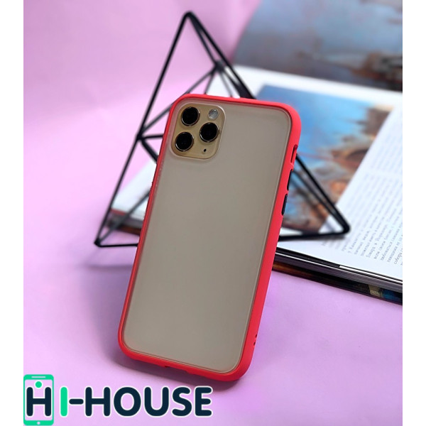 Чехол Gingle Series Case на iPhone 11 Pro Max (Camellia Red)