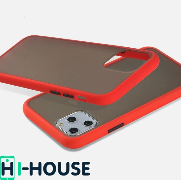 Чехол Gingle Series Case на iPhone 11 Pro Max (Red Black)
