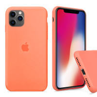 Чохол Silicone Case Full для iPhone 11 Pro Max (Papaya)