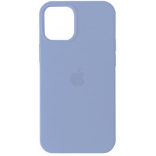 Чехол на iPhone 12 Silicone Case Full Lilac Cream