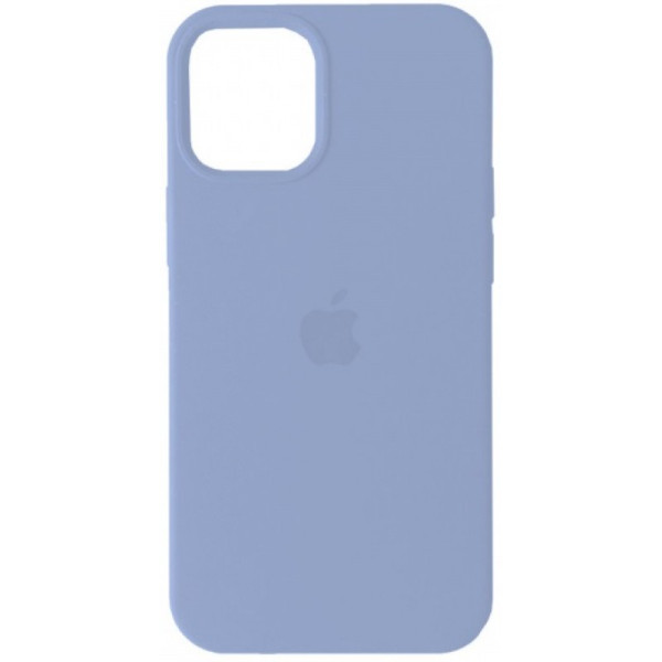 Чохол на iPhone 12 mini Silicone Case Full Lilac Cream