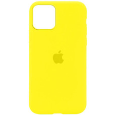 Чохол на iPhone 12 Pro Max Silicone Case Full Yellow
