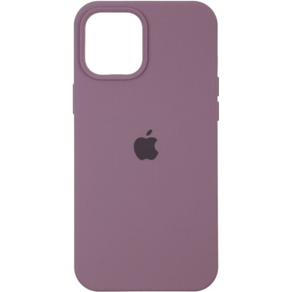 Чехол Silicone Case Full для iPhone 12 Pro Blueberry