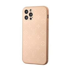 Чехол Glass ЛВ для iPhone 12 Pro Max Pink Sand