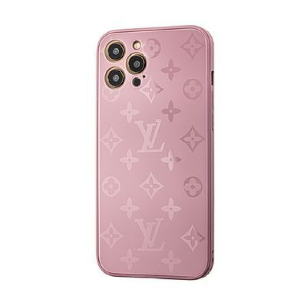 Чехол Glass ЛВ для iPhone 12 Pro Blueberry