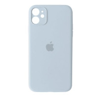 Чехол Silicone Case Full + Camera для iPhone 12 mini Mist Blue