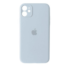 Чехол Silicone Case Full + Camera для iPhone 12 mini Mist Blue