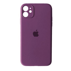 Чехол Silicone Case Full + Camera для iPhone 12 mini Purple