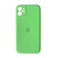 Чехол Silicone Case Full + Camera для iPhone 12 mini Spearmint