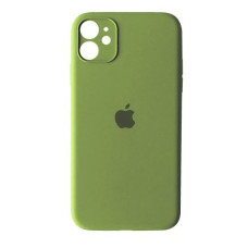 Чохол Silicone Case Full + Camera для iPhone 12 mini Mint Gum