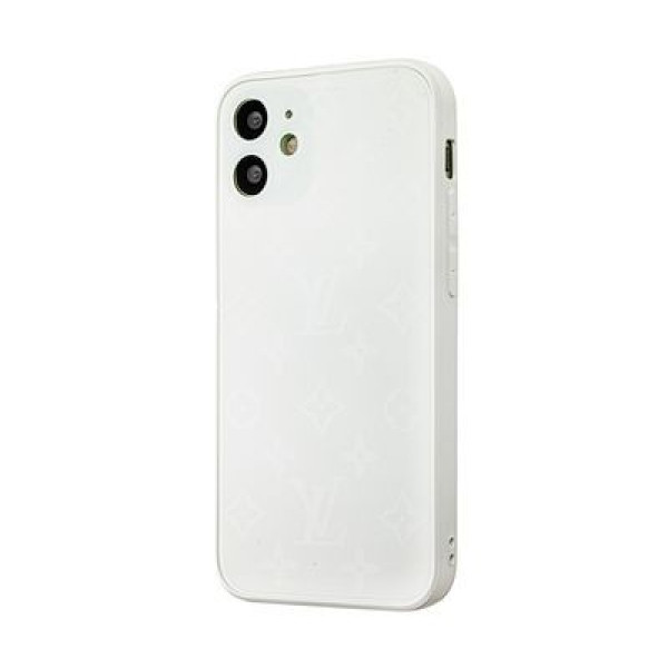 Чехол Glass ЛВ для iPhone 12 mini White