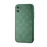 Чехол Glass ЛВ для iPhone 12 mini Forest Green