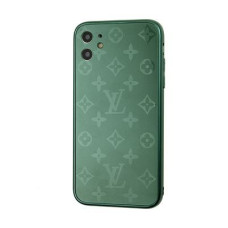 Чехол Glass ЛВ для iPhone 12 mini Forest Green