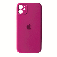 Чехол Silicone Case Full + Camera для iPhone 12 mini Dragon Fruit