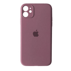 Чехол Silicone Case Full + Camera для iPhone 12 mini Blueberry