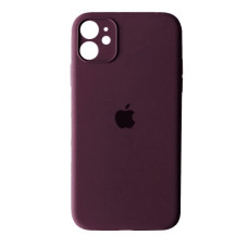 Чохол Silicone Case Full + Camera для iPhone 12 mini Plum