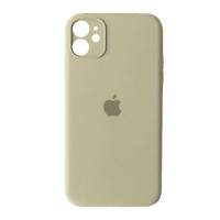 Чохол Silicone Case Full + Camera для iPhone 12 mini Antique White
