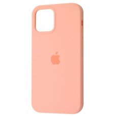 Чохол на iPhone 12 Pro Max Silicone Case Full Grapefruit