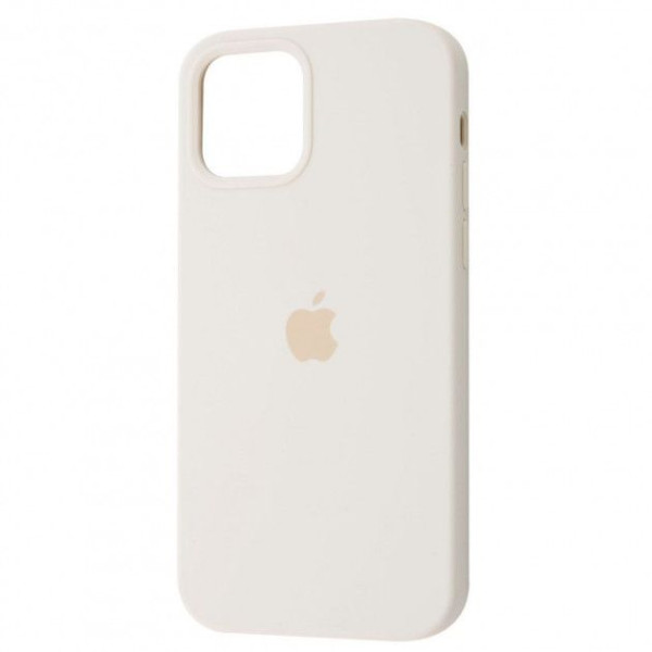 Чехол Silicone Case Full для iPhone 12 Pro Antique White