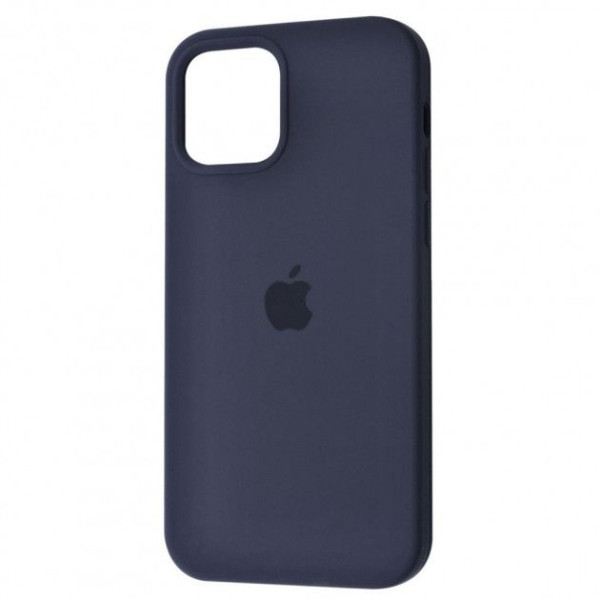 Чехол Silicone Case Full для iPhone 12 Pro Midnight Blue