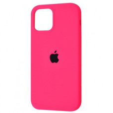 Чохол Silicone Case Full для iPhone 12 mini Electric Pink