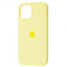 Чехол на iPhone 12 mini Silicone Case Full Mellow Yellow