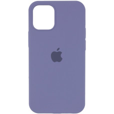 Чехол на iPhone 12 mini Silicone Case Full Lavender Gray