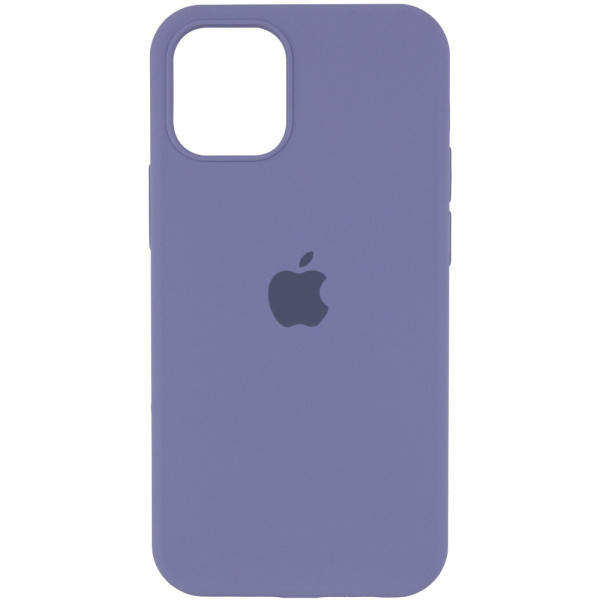 Чехол на iPhone 12 mini Silicone Case Full Lavender Gray