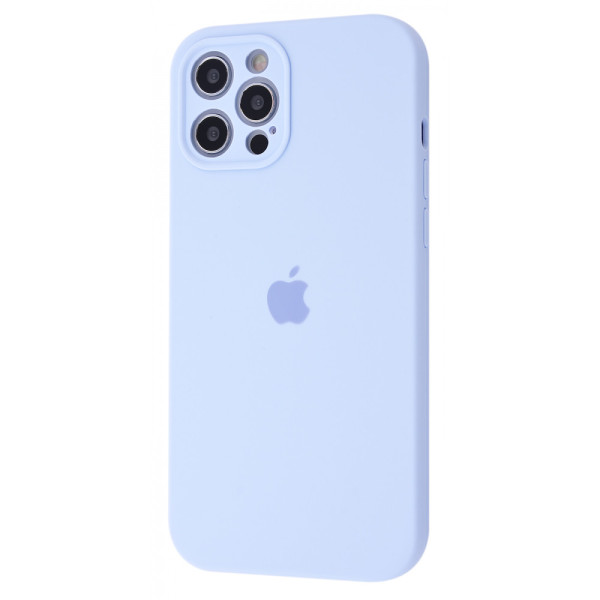 Чехол Silicone Case Full + Camera для iPhone 12 Pro Max Glycine