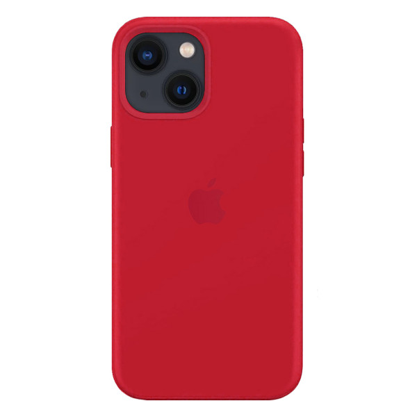 Чехол на iPhone 13 Silicone Case (Red)
