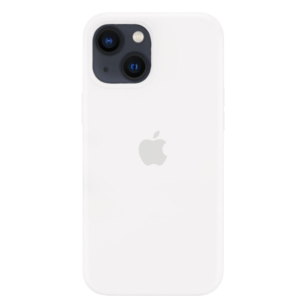 Чехол на iPhone 13 mini Silicone Case (White)