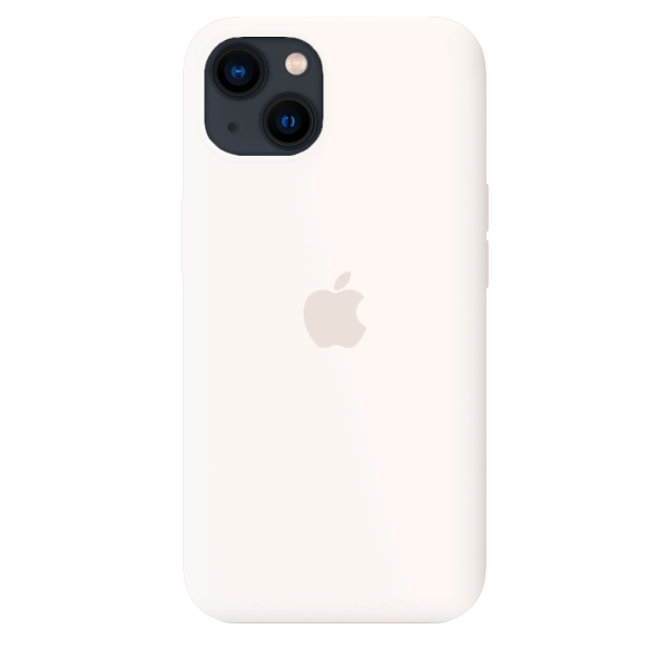 Чохол на iPhone 14 Plus Silicone Case (White)