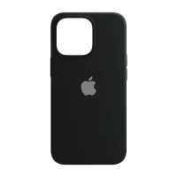 Чохол на iPhone 14 Pro Silicone Case (Black)