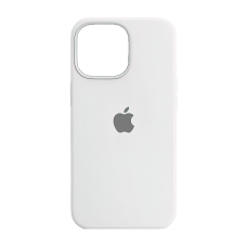 Чехол на iPhone 14 Pro Max Silicone Case (White)