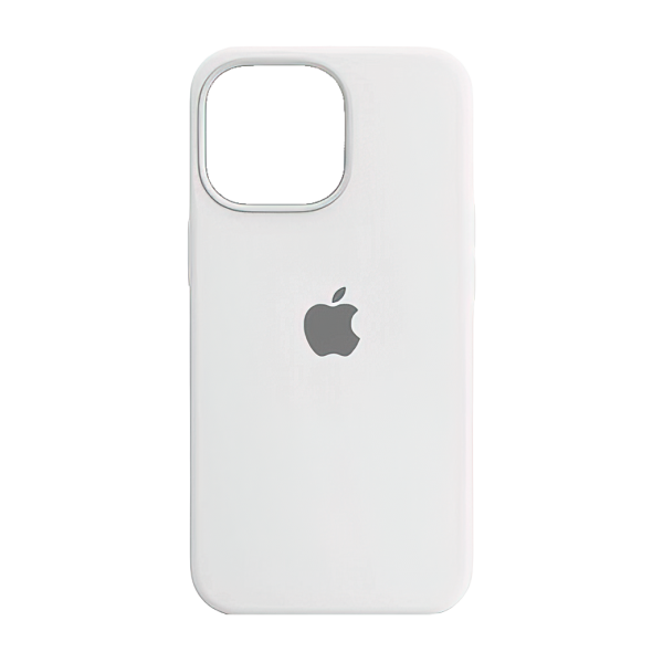Чохол на iPhone 14 Pro Max Silicone Case (White)