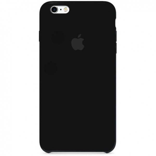 Чехол Silicone Case для iPhone 6/6s (Black) OEM